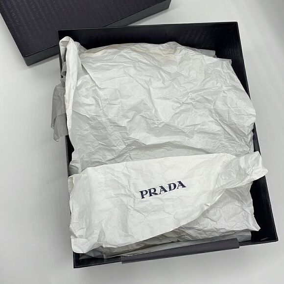 Tan leather Prada heels  - Picture 9 of 9
